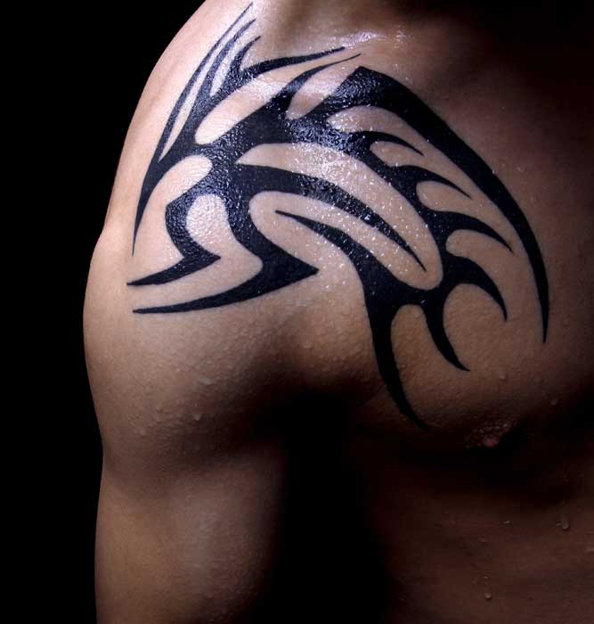 Tatuaje tribal simple