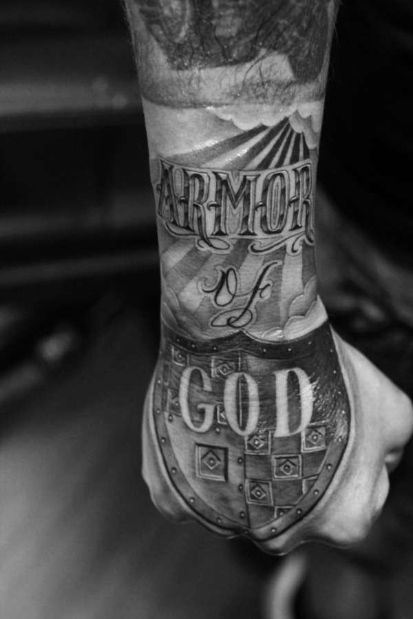 Tatuajes cristianos - Armor of God