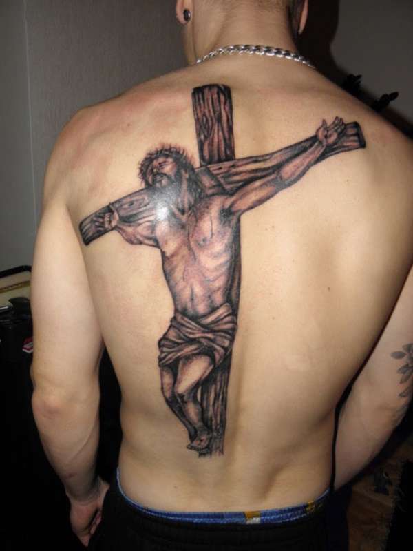 Tatuajes cristianos: Jesús en la Cruz