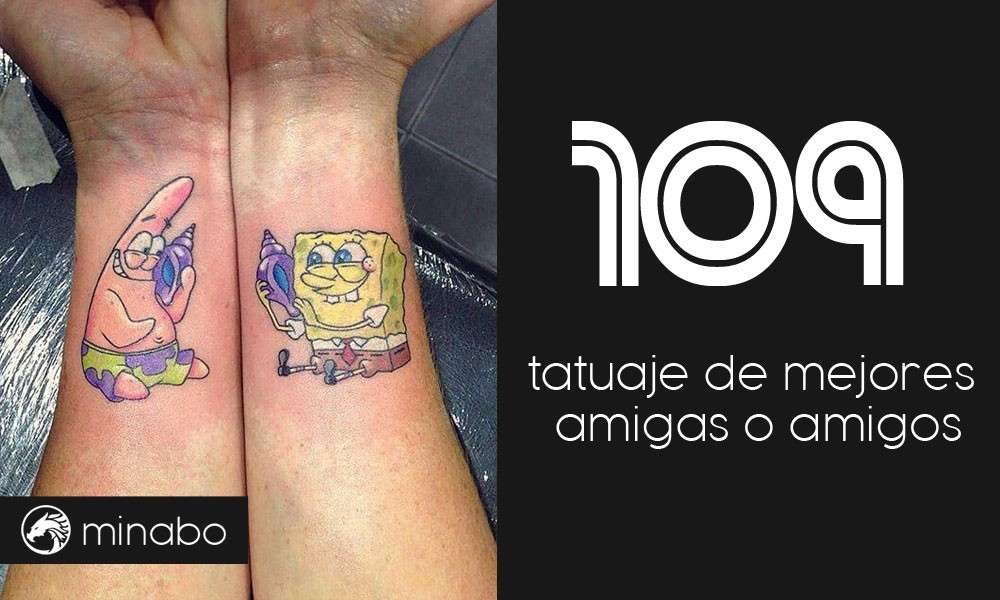 109 ideas originales para un tatuaje de mejores amigas o amigos