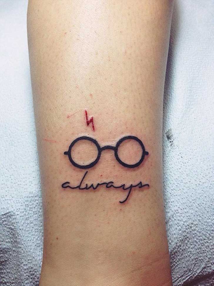 Tatuaje de Harry Potter - Always