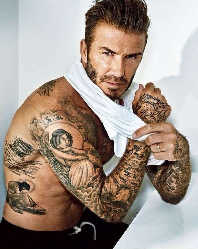 Tatuajes de futbolistas famosos: David Beckham