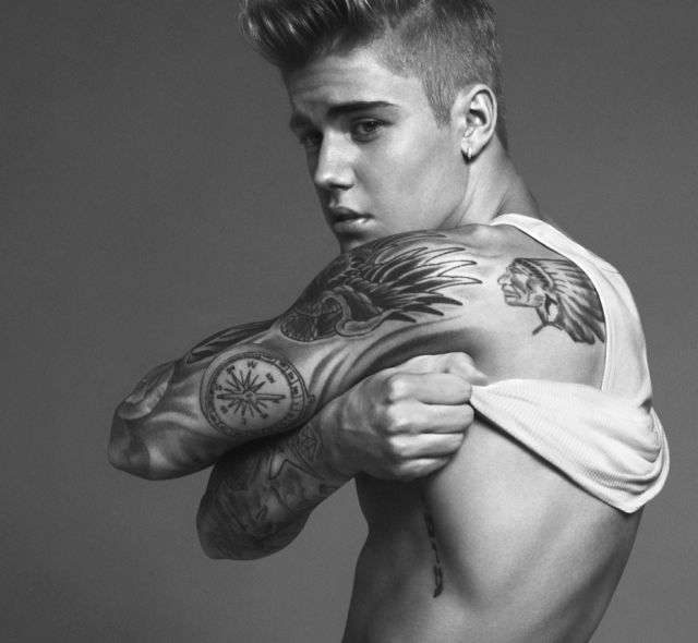Tatuajes de celebridades: Justin Bieber
