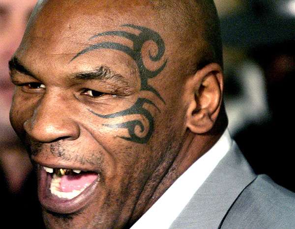 Tatuaje tribal de Mike Tyson