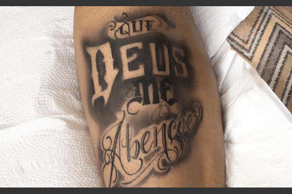 Tatuajes de futbolistas famosos: Neymar Jr.