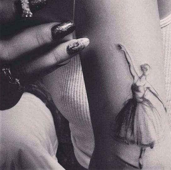 Tatuajes de celebridades: Rita Ora