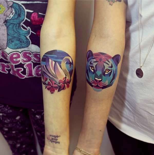 Tatuaje realizado por Sasha Unisex - Instagram