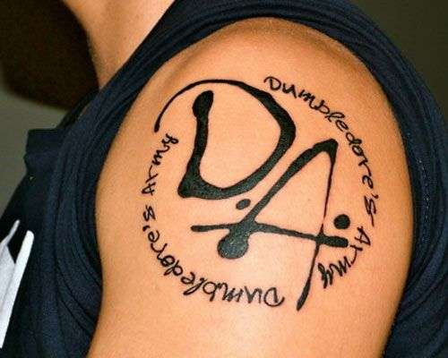 Tatuaje de Harry Potter - Dumbledore