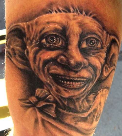 Tatuaje de Harry Potter - Dobby