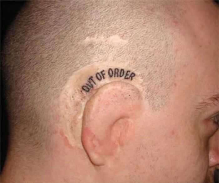 Funny Tattoos: Out of order