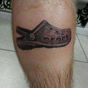 Funny tattoos: Crocs