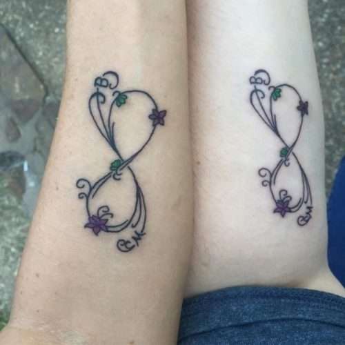 Tatuaje de infinito en pareja 4