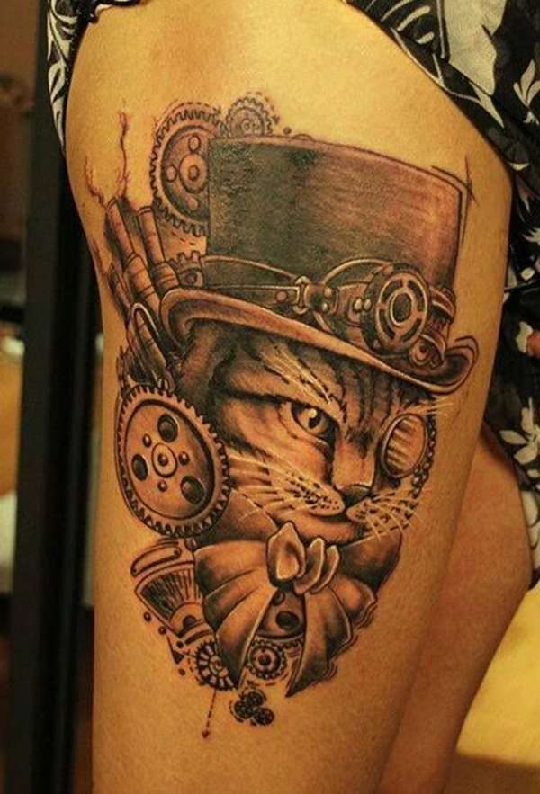 Tatuaje de gato