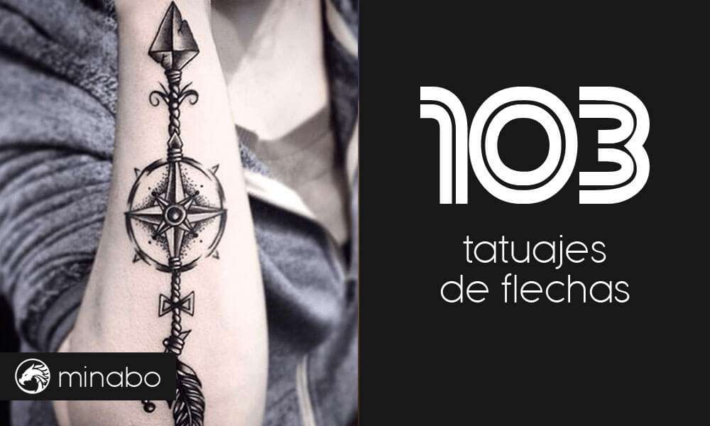 103 maravillosos tatuajes de flechas y sus significados