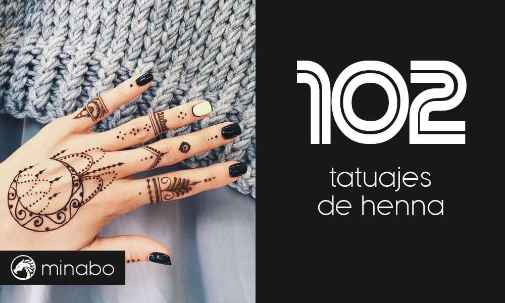 102 fantásticos tatuajes de henna
