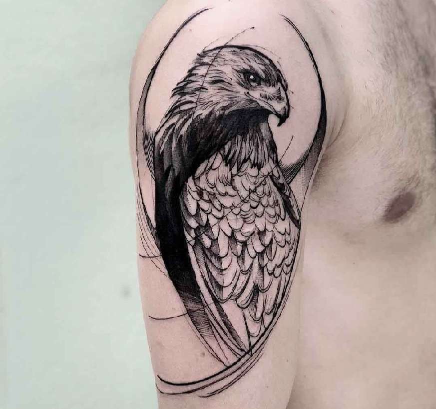 Tatuajes de animales: águila