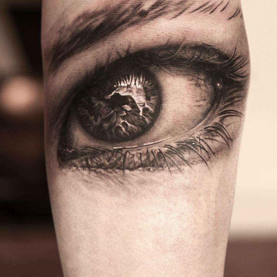 Tatuajes 3D: ojo