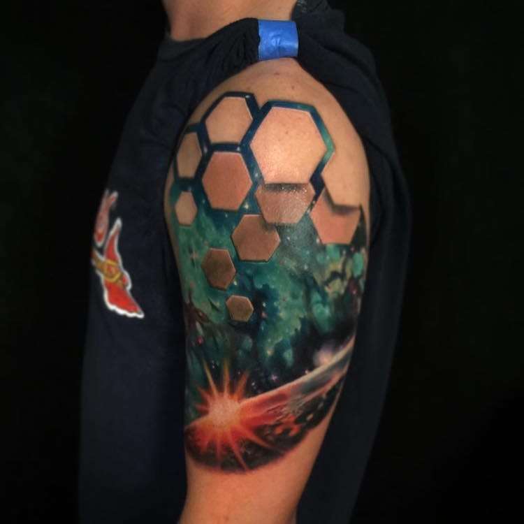 Tatuajes 3D en el brazo