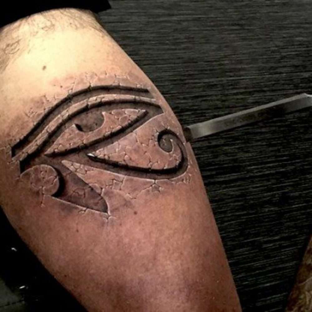Tatuajes 3D: ojo de Horus