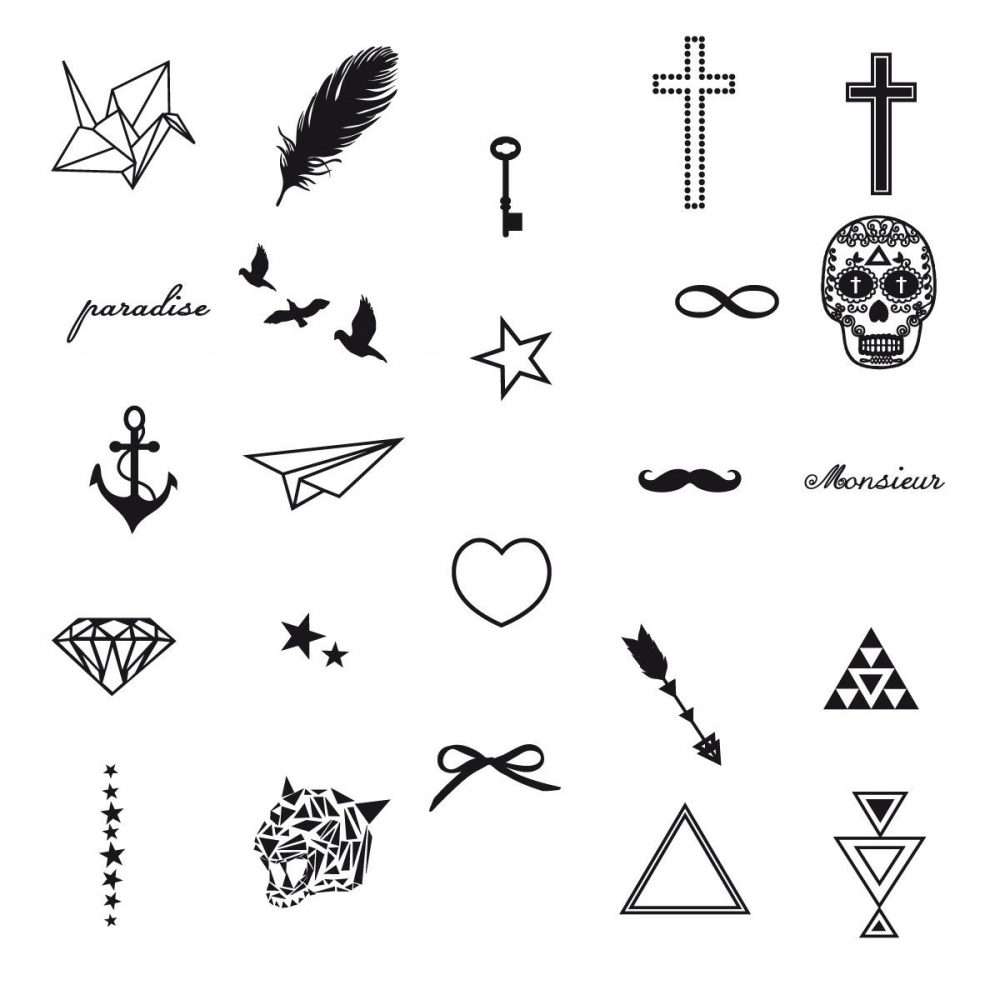 Dibujos de tatuajes: elementos varios