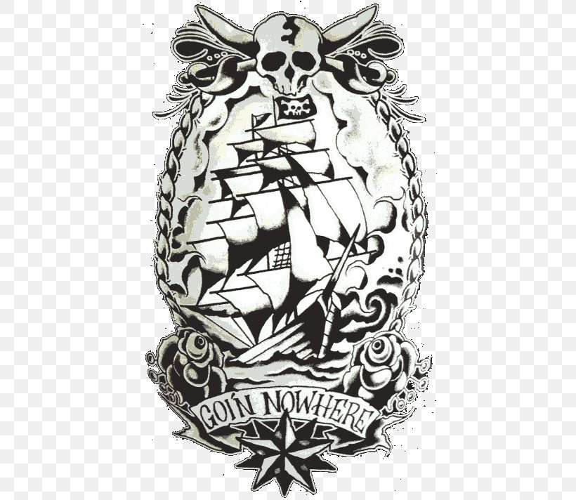 Dibujos de tatuajes: barco pirata