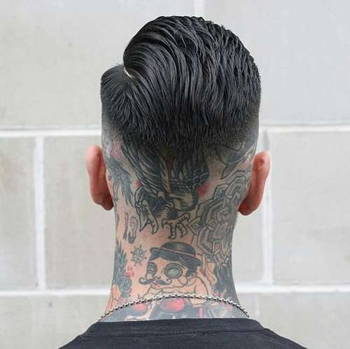 Tatuajes en el cuello: diseños varios