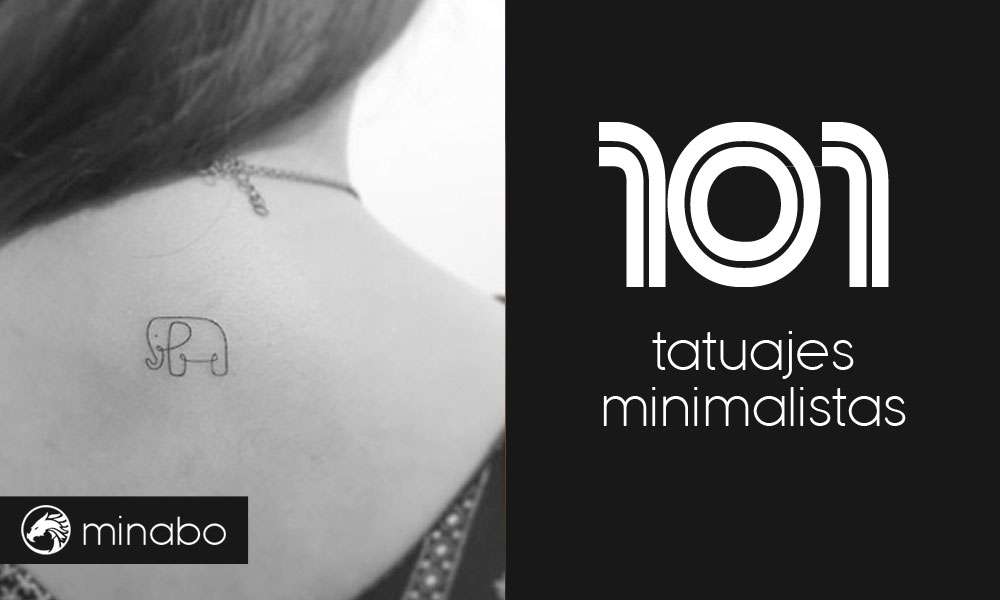 101 ideas de tatuajes minimalistas para ti