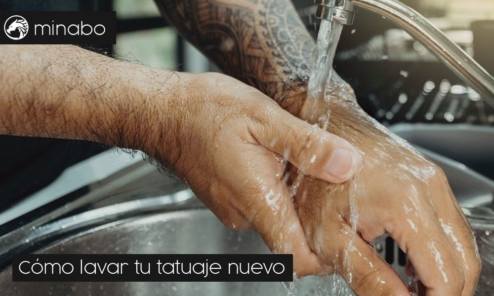 Cómo lavar tu tatuaje nuevo