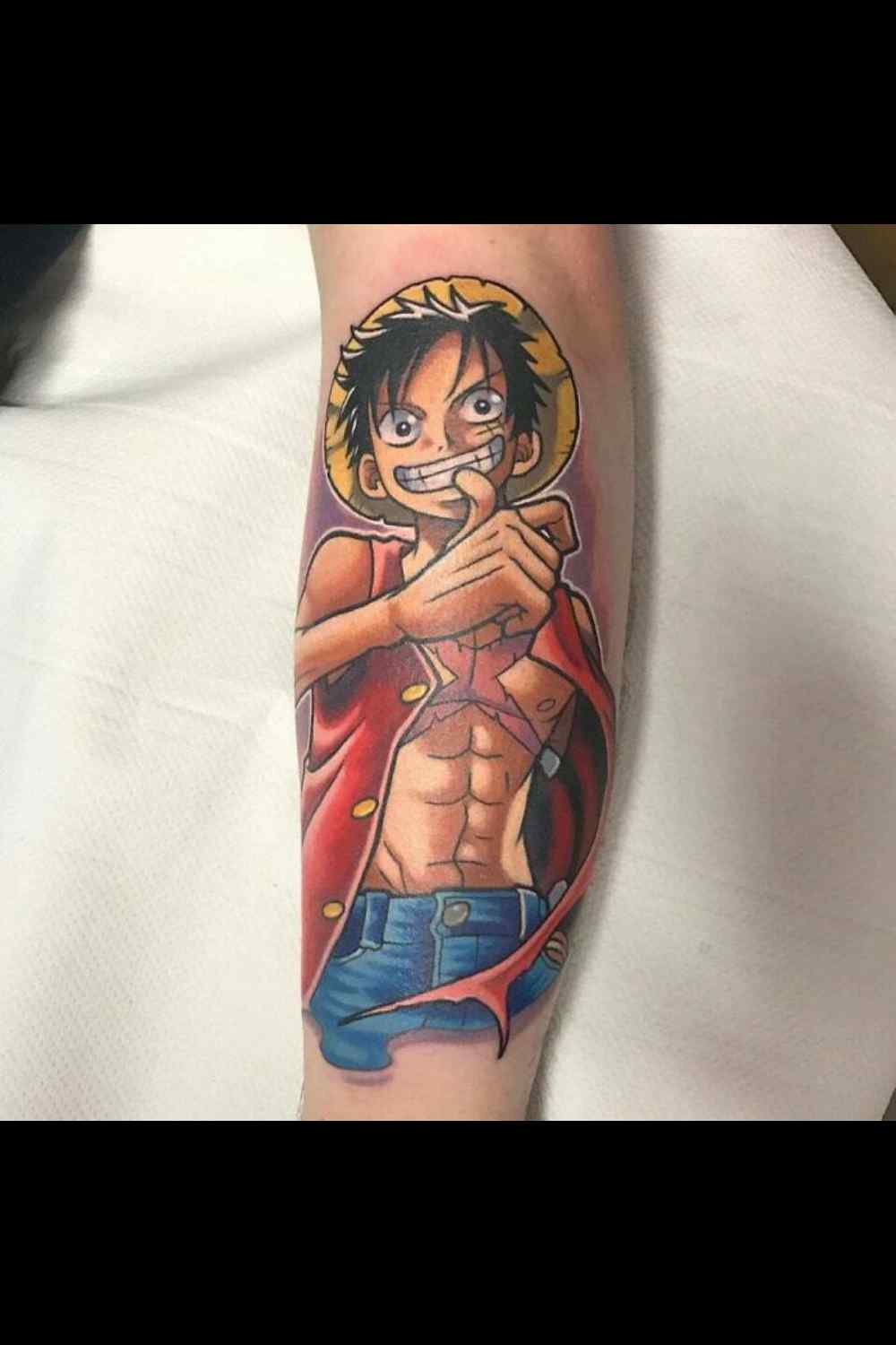 Tatuajes de Anime